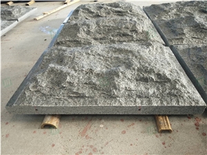 G654 Grey Granite Natural Split Mushroom Walling Cladding